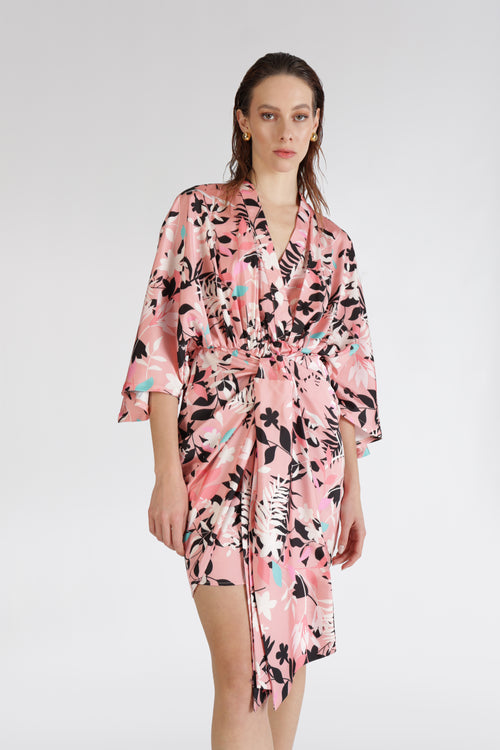 Kimono Flower Dress